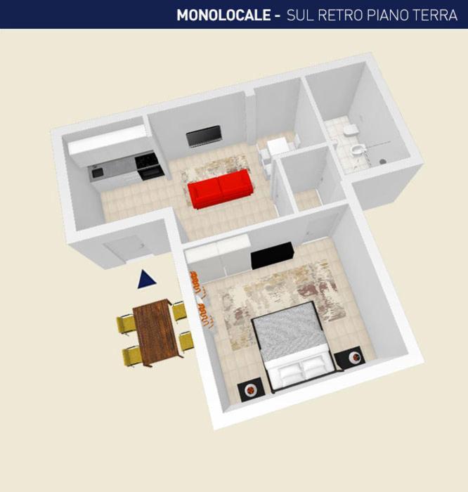 Residence Roxy Misano Adriatico Exteriör bild